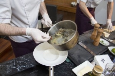 Zdjęcie główne #160 - Pikantne tagiatelle ze ślimakami i grillowanym bakłażanem