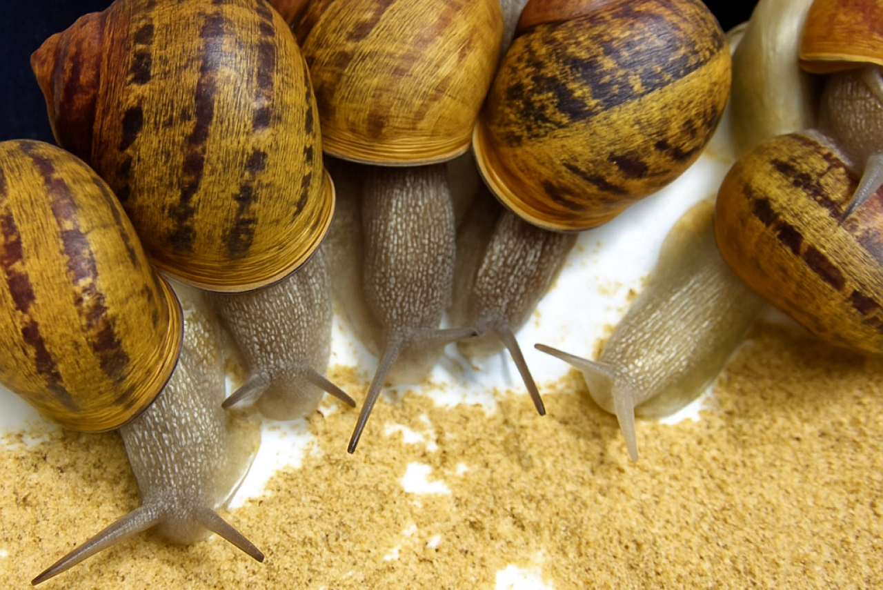 Zdjęcie główne #264 - Żywienie ślimaków hodowlanych jako klucz do sukcesu produkcji towarowej